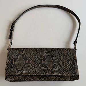 Liz Claiborne shoulder bag snake print